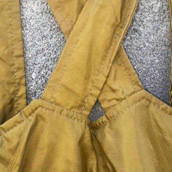 Vintage CHAPARRAL Golden Brown Ski Bib Snowsuit - Picture 9 of 9